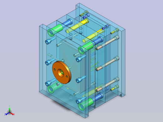 轴承端盖注塑成型工艺与模具设计