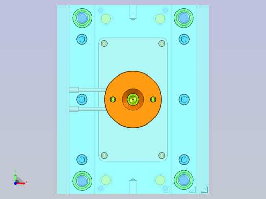 轴承端盖注塑成型工艺与模具设计 1470051==300前视缩略图