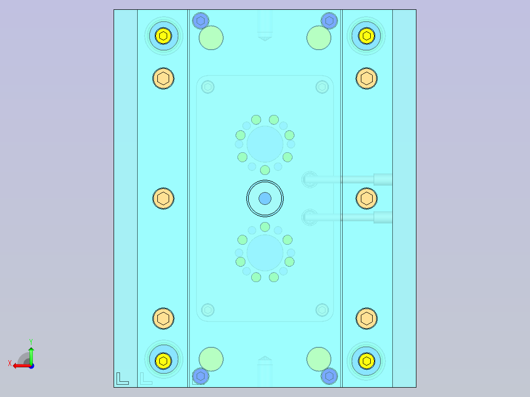 轴承端盖注塑成型工艺与模具设计 1470051==300后视图