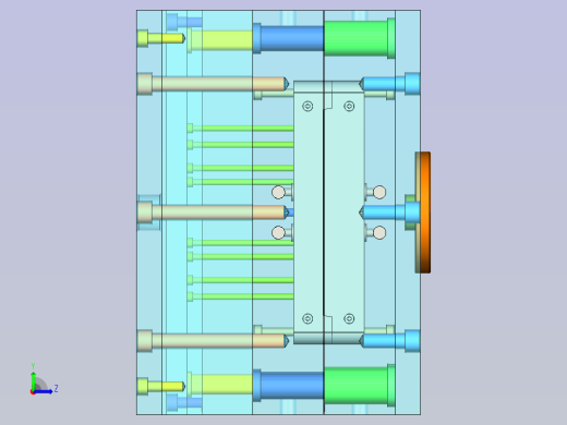 轴承端盖注塑成型工艺与模具设计 1470051==300左视缩略图