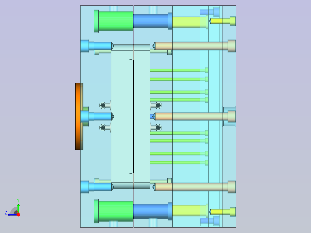 轴承端盖注塑成型工艺与模具设计 1470051==300右视图