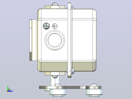 YBLX-10_22行程开关三维模型202104左视缩略图
