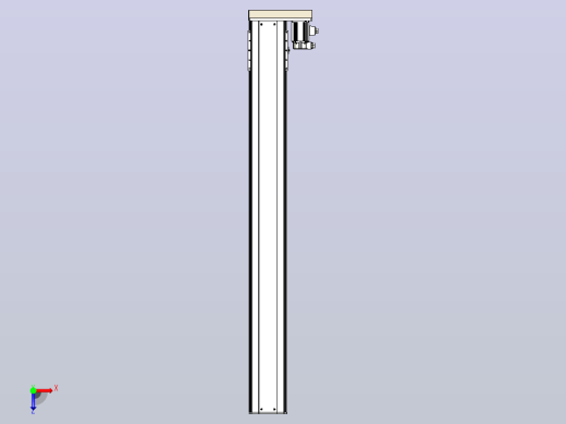日规模组半封闭丝杆TPA-HNR-220D-3210C-L1900-ML-Y-P1K-N3俯视缩略图