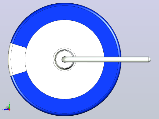 铝制轴向电解电容器。VX系列1000uf 63v。16x40mm。间距43至49毫米。电解镍镉电池右视缩略图
