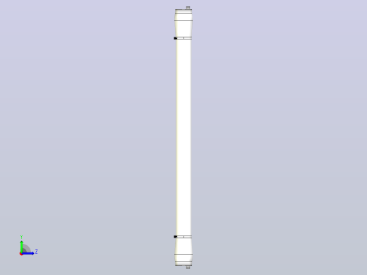 带夹具的高压容器左视缩略图