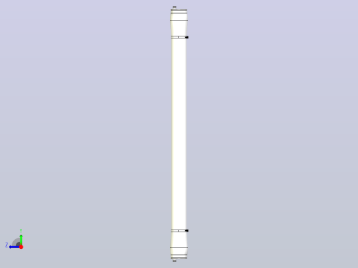 带夹具的高压容器右视缩略图