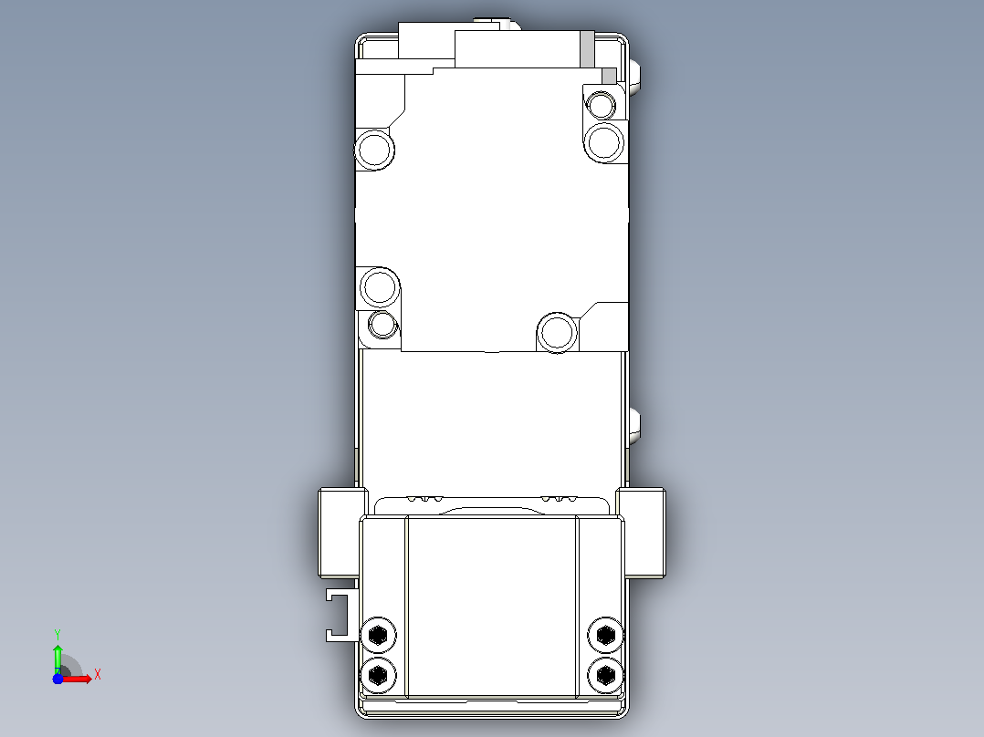 钢基模组TPA-KNR-4002C-100A1-MU-H1S0前视图