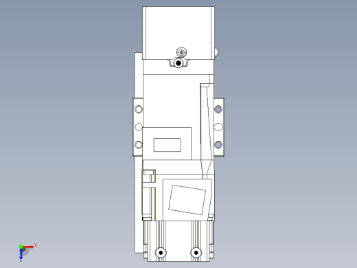钢基模组TPA-KNR-4002C-100A1-MU-H1S0俯视缩略图