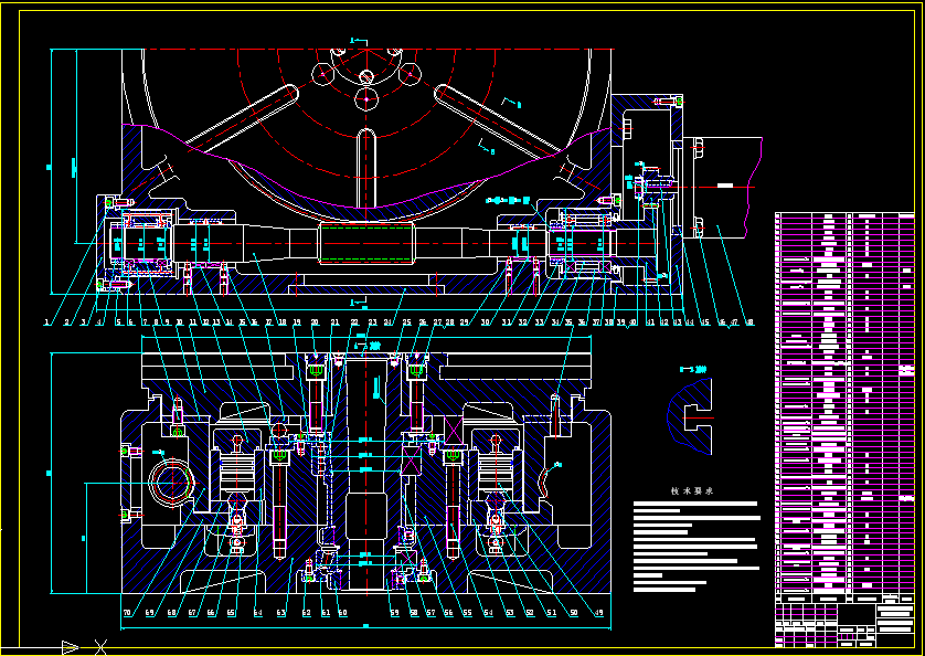 弧面蜗杆加工专用数控机床设计