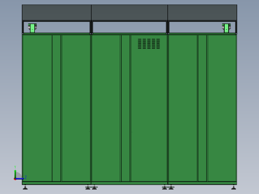 智能快递柜左视缩略图