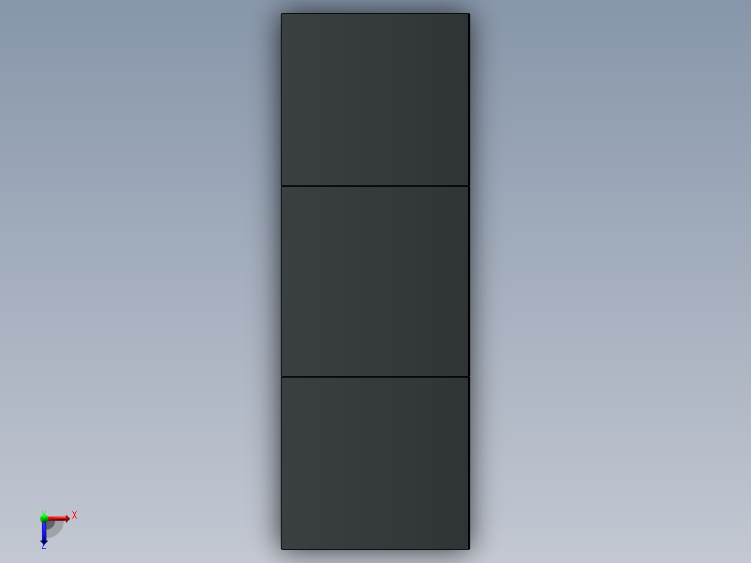 智能快递柜俯视图