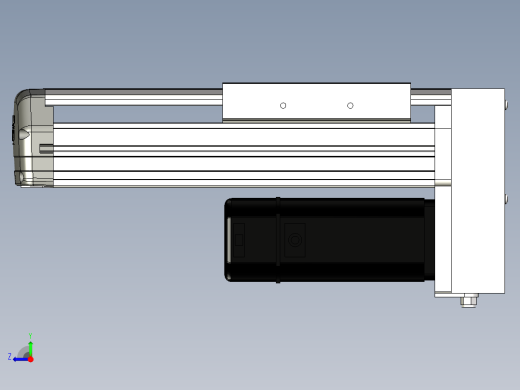 Toyo东佑达直线模组-ETH14-100-BM-400W+煞車右视缩略图