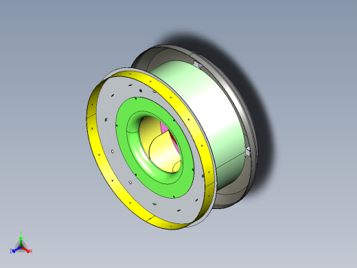 02型屋顶排风扇(1)正等轴测缩略图