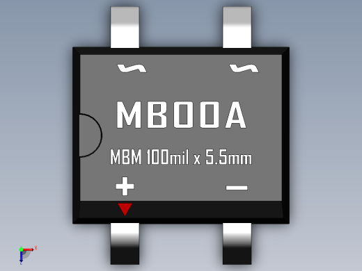 桥式整流器-MBM俯视缩略图