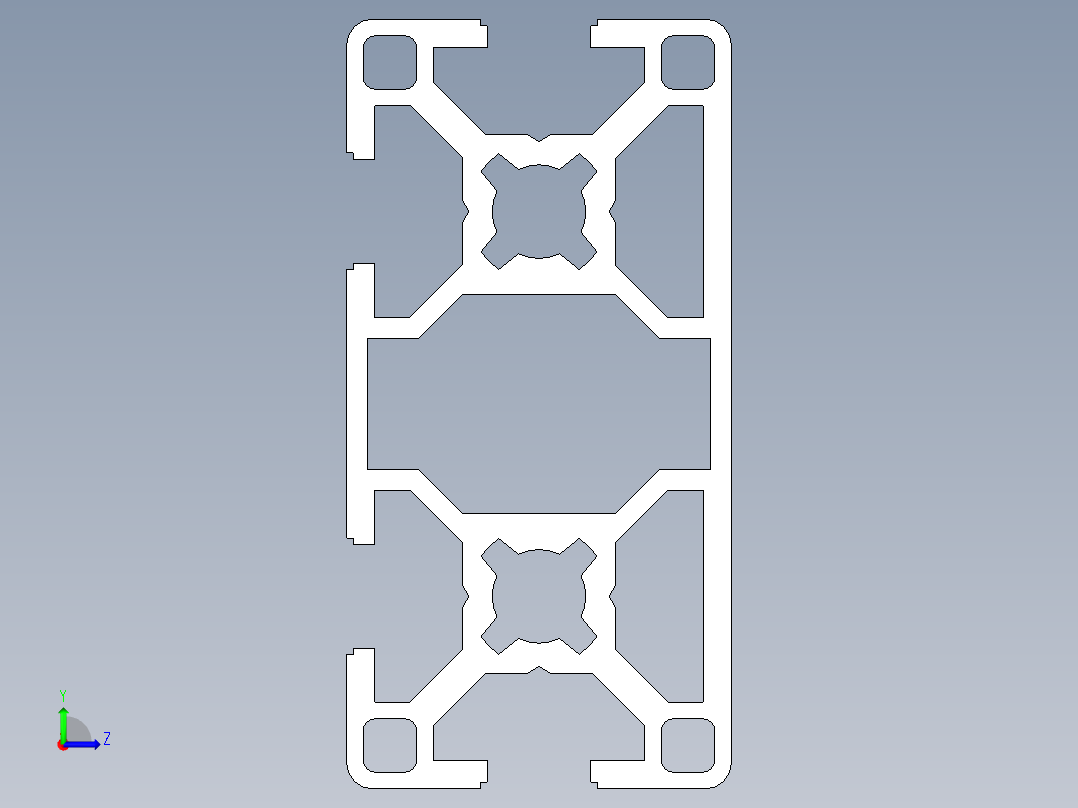 型材-BR 30X60 4N KJN993420.STEP左视图