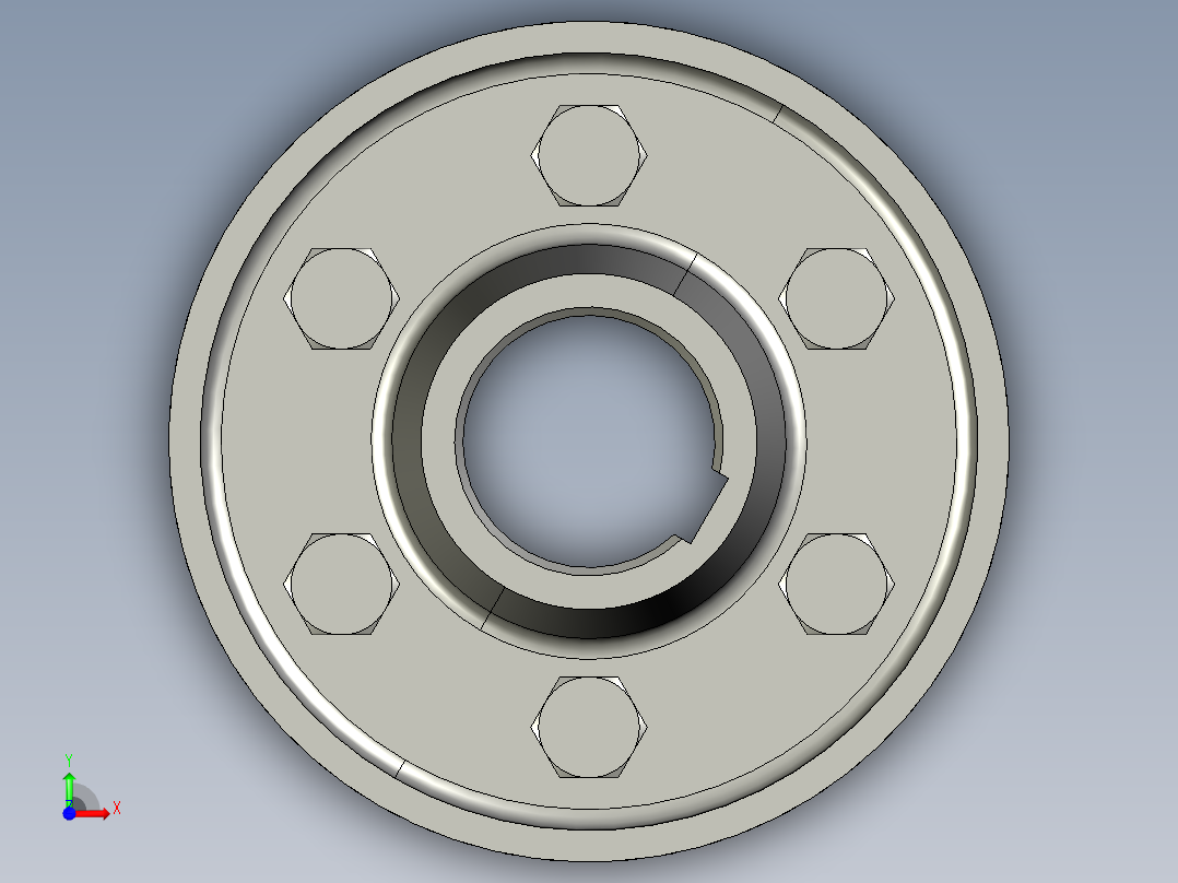 联轴器 (36)前视图