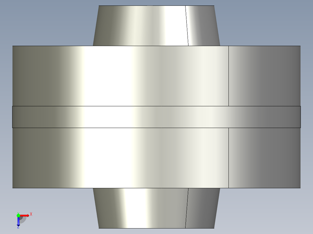 联轴器 (36)俯视图