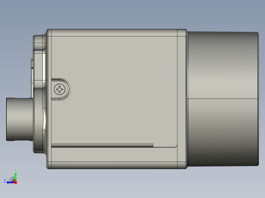 大恒相机镜头Daheng_ME2C-G(-P)_3D_Drawing多系列图纸右视缩略图