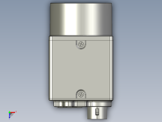 大恒相机镜头Daheng_ME2C-G(-P)_3D_Drawing多系列图纸俯视缩略图
