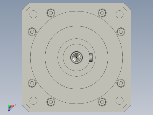 斜齿PGH115-L1 19-110-145-M8 输出32-110-145.STEP俯视缩略图