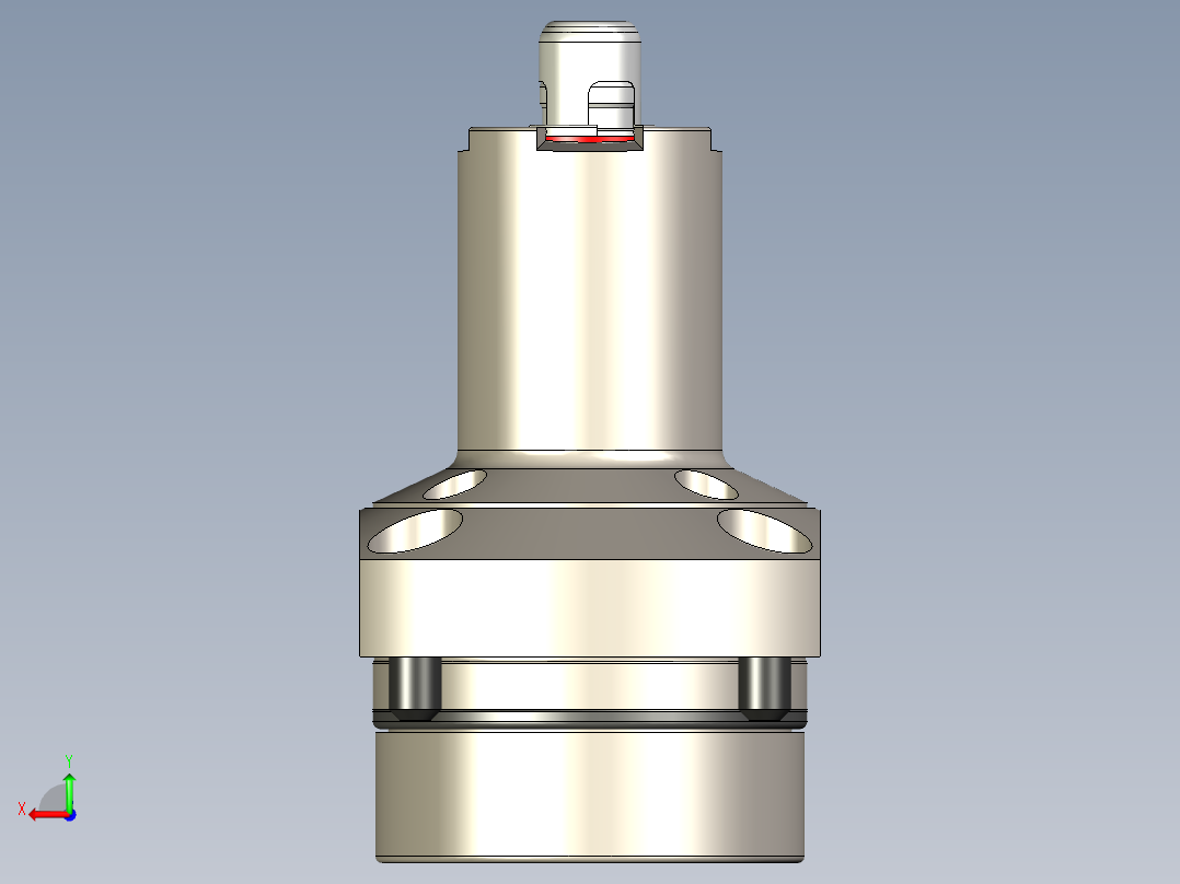 KOSMEKSFA2000-M2N-090-H50多系列多零件图纸模型多系列多零件图纸模型后视图