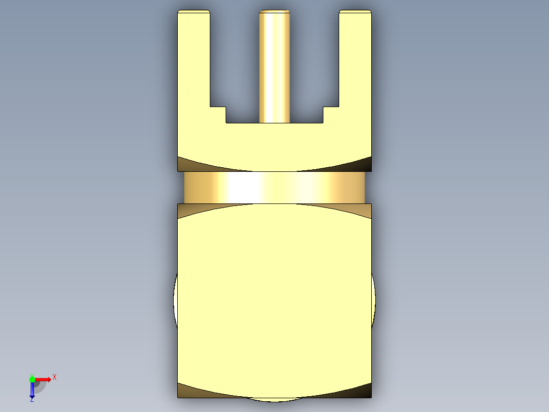 SMA接口20俯视图
