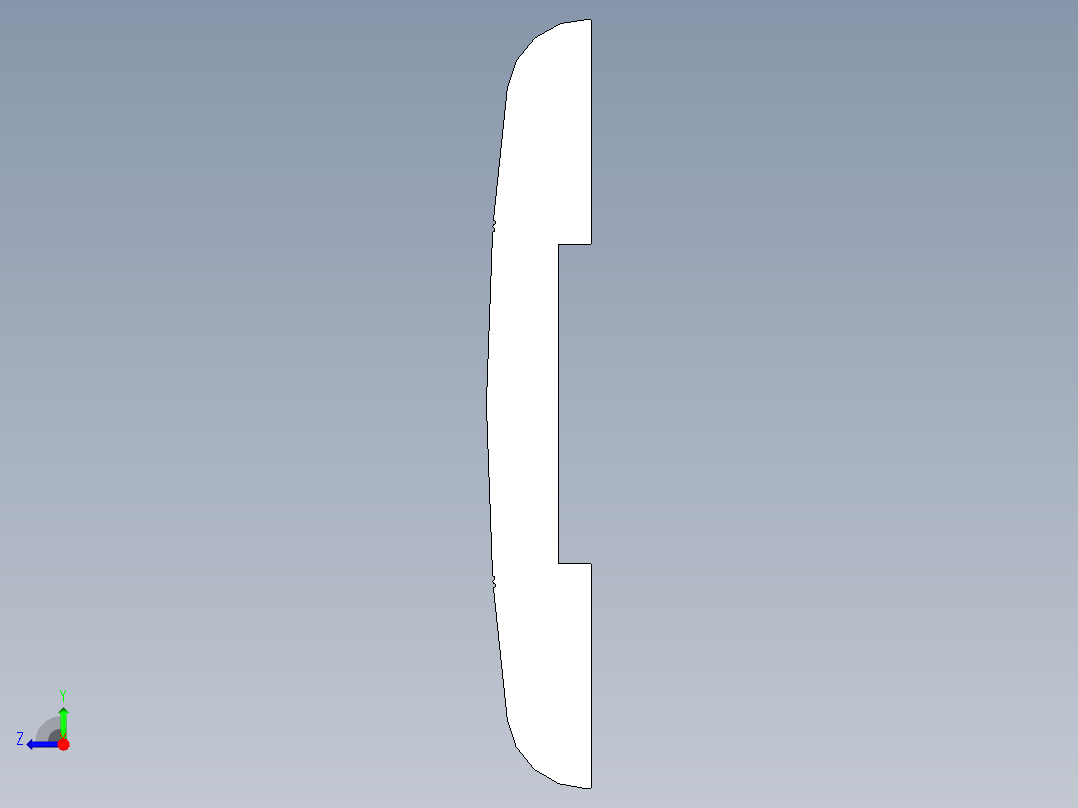 同步带滑台-半封闭B13H-L45-S300-LD-P40-D3右视图