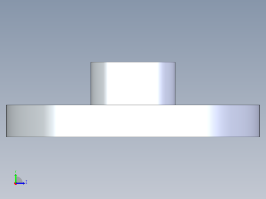 聚氯乙烯配件23-Sch80_Flange One-Piece_SOC_851-005_0.5in左视缩略图