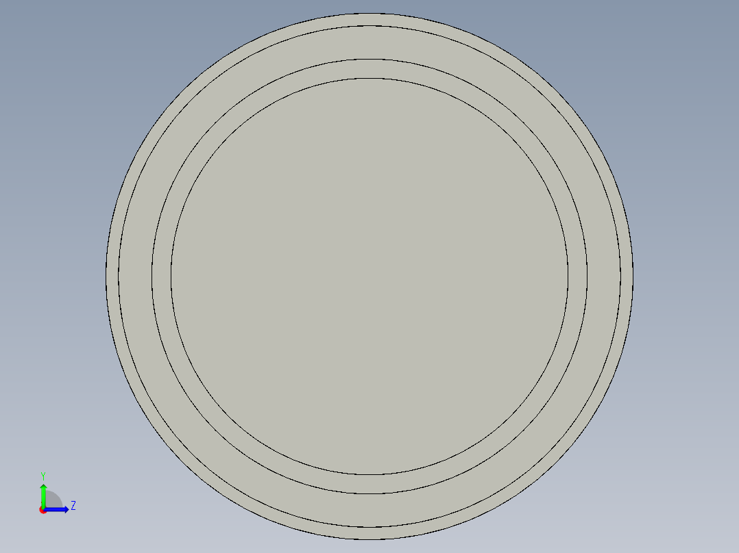 油箱塞頭TCE-3D多系列多零件图纸模型左视图