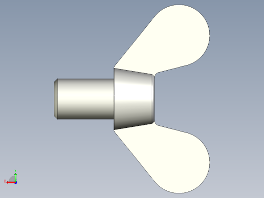 带耳螺钉-DIN_316_Wing_screws_24x3x35-26-37.5_110_9.4_56.5_24.stp后视缩略图