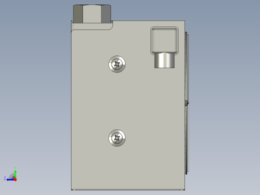 AH0608TL-DC-AC油冷散热器右视缩略图
