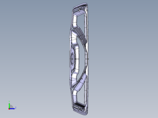 引擎盖加固--catia左视缩略图
