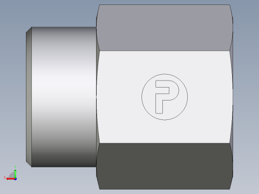 卡套式工业通用硬管接头EO_Swivel_connector_GAI25S1NPT71X后视缩略图