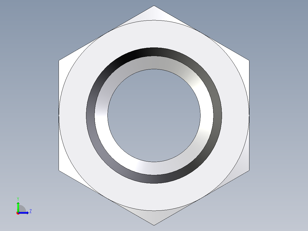 卡套式工业通用硬管接头EO_Swivel_connector_GAI25S1NPT71X左视图