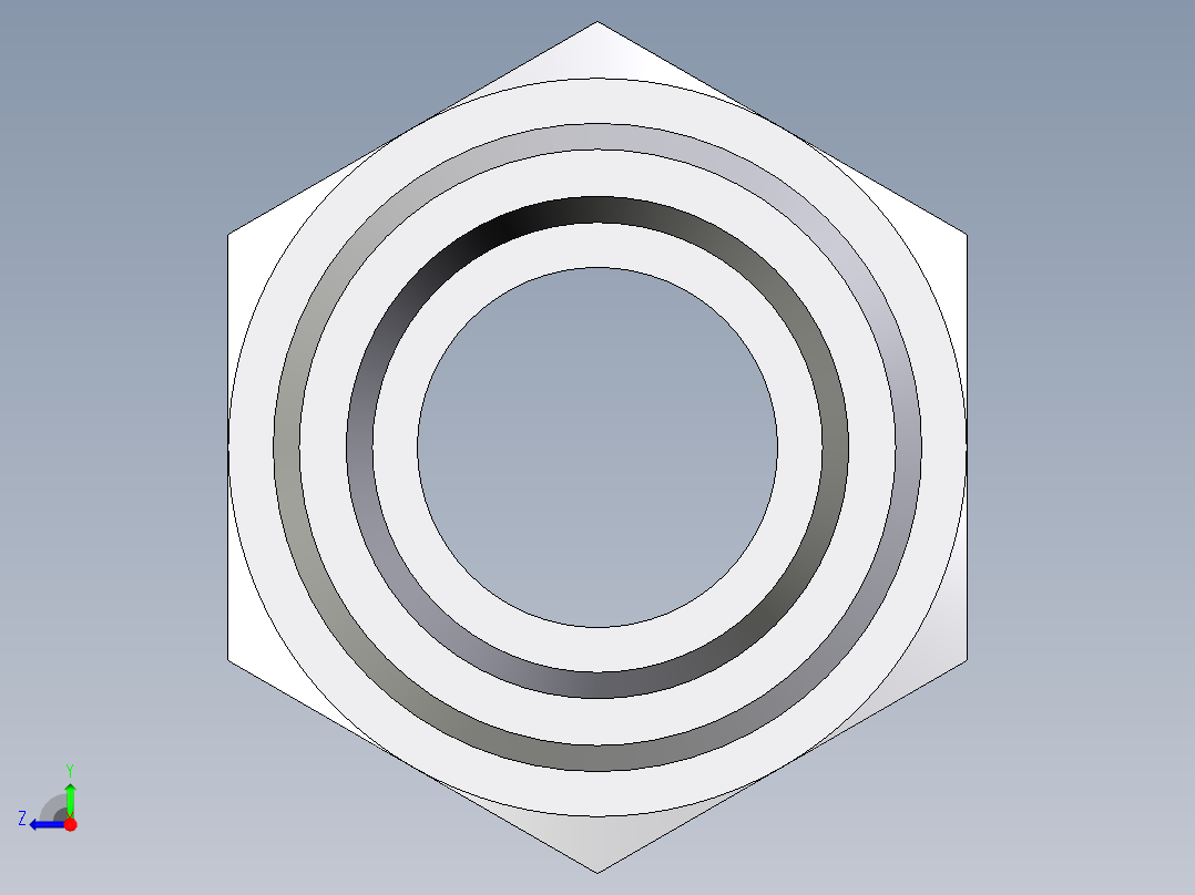 卡套式工业通用硬管接头EO_Swivel_connector_GAI25S1NPT71X右视图