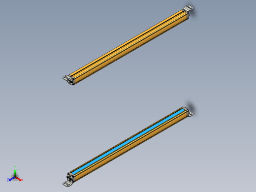 安全_区域传感器H2EL1440_30_30_3D正等轴测缩略图