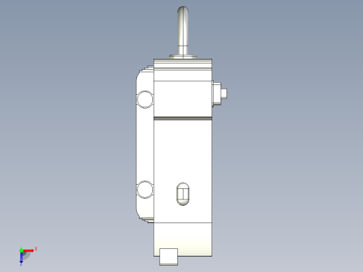 基恩士LV-22(A)_AP_kc图纸模型俯视缩略图