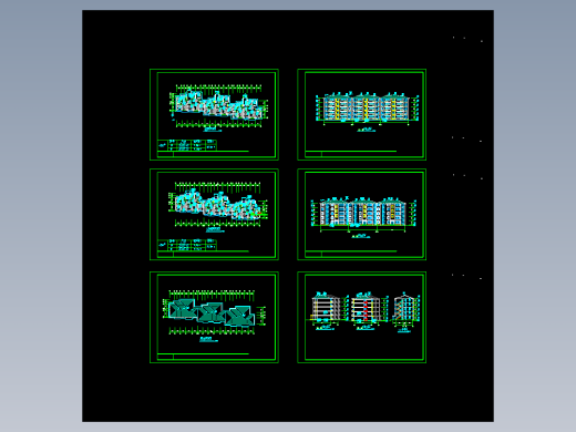 联排住宅方案图