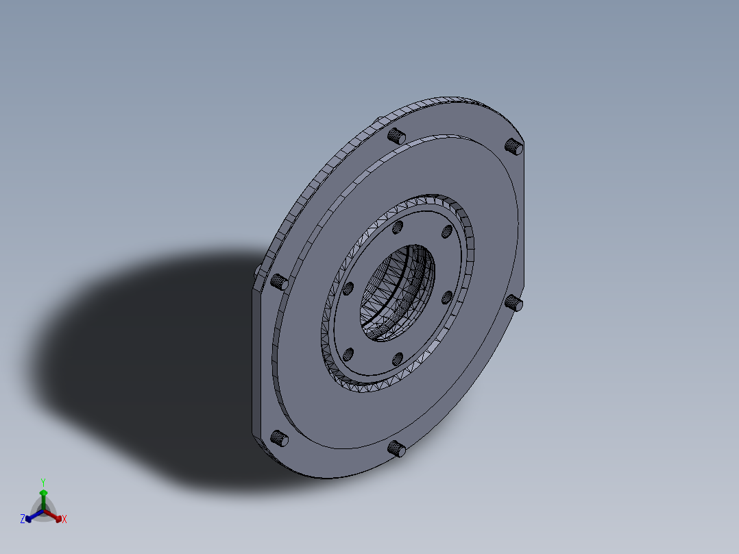 锯台设备正等轴测图