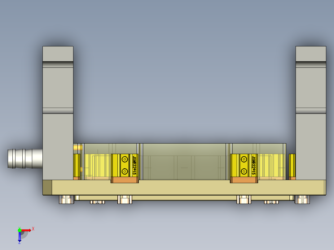 W7600-A-笔记本CNC工装夹具三维模型CNC1铣PL面+避位-201209俯视图