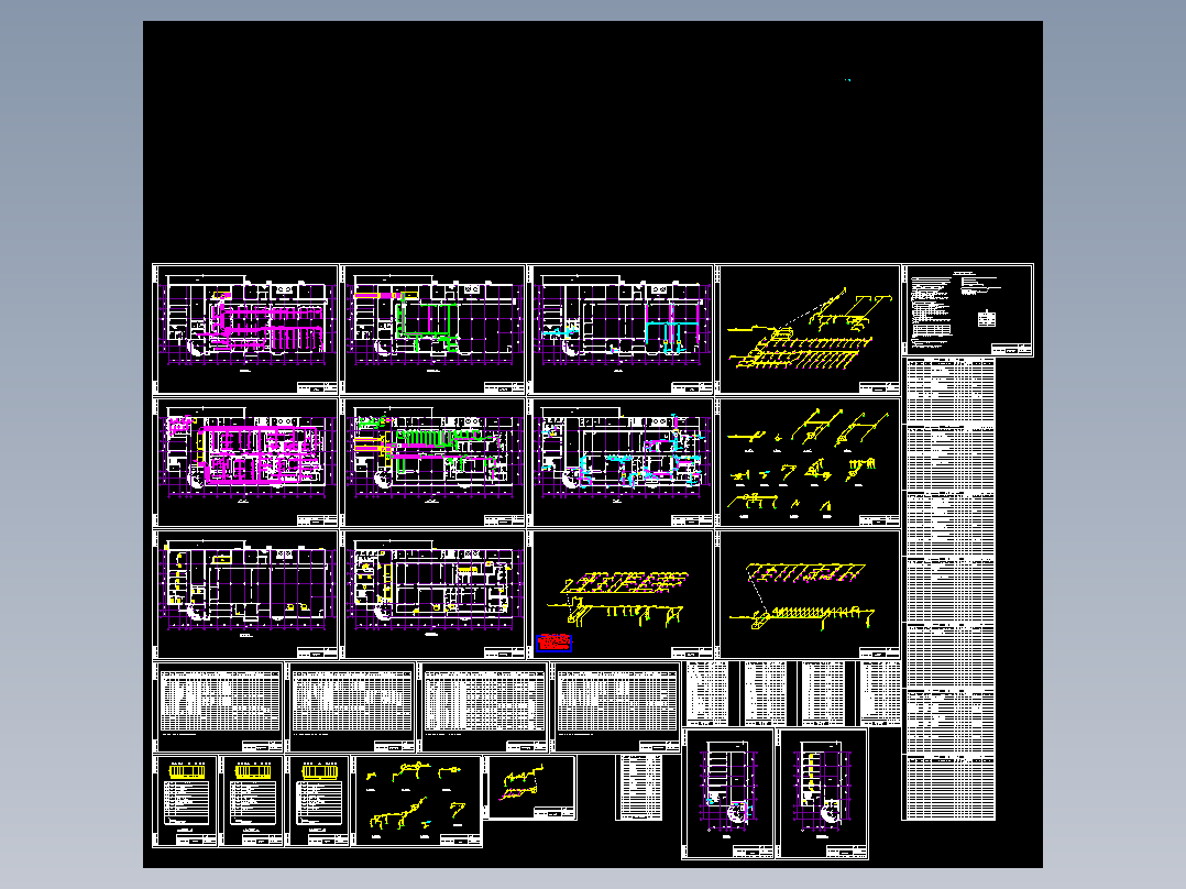 大输液车间中央空调图