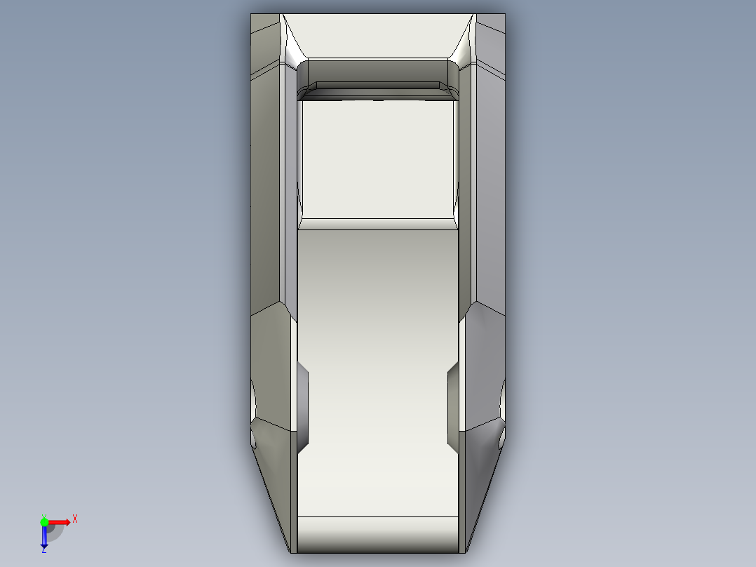 框架 125 毫米俯视图