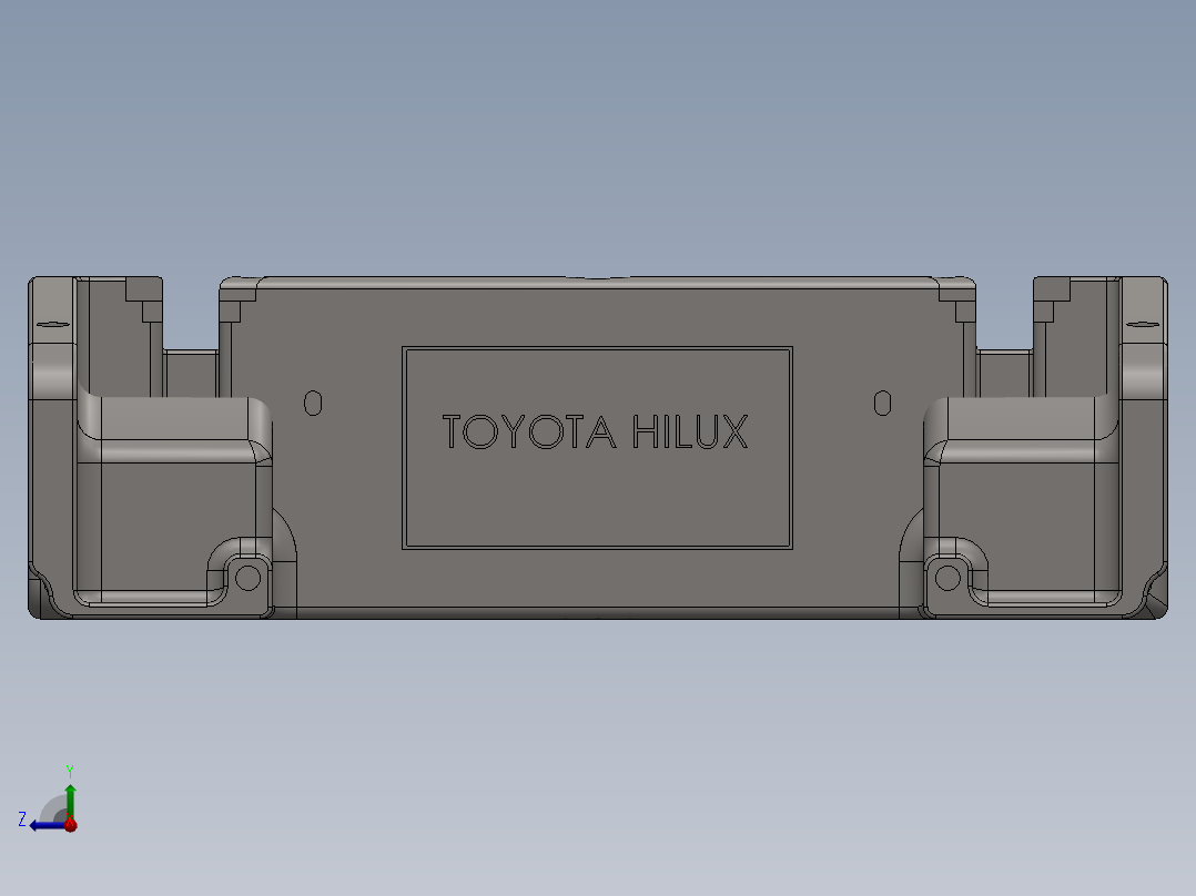 底盘支架 HILUX 丰田右视图