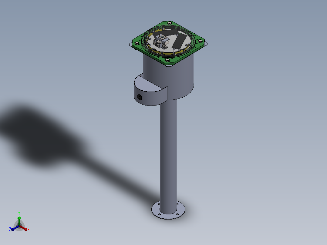 WIFI信息传递正等轴测图