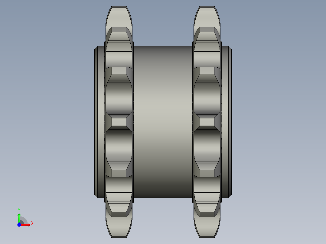 PZ3-MZ03-01-05减速机链轮前视图