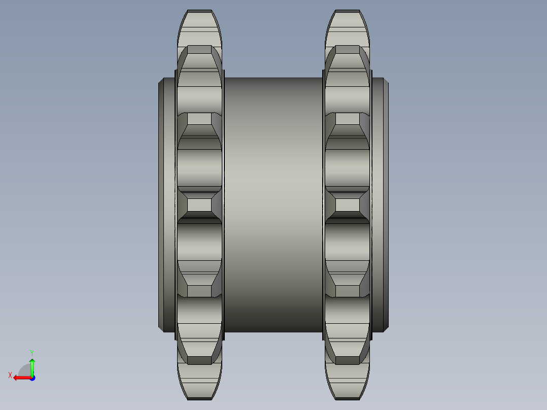 PZ3-MZ03-01-05减速机链轮后视图