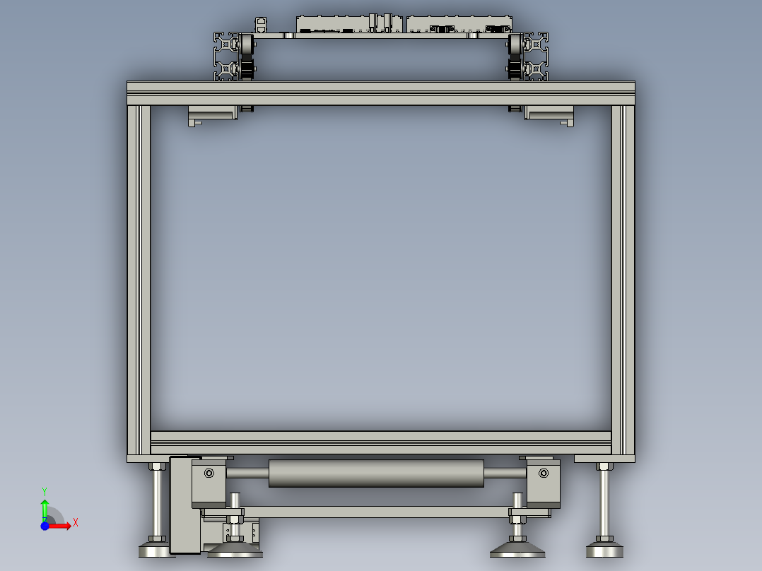 CZXD0328-01压合回流线前视图