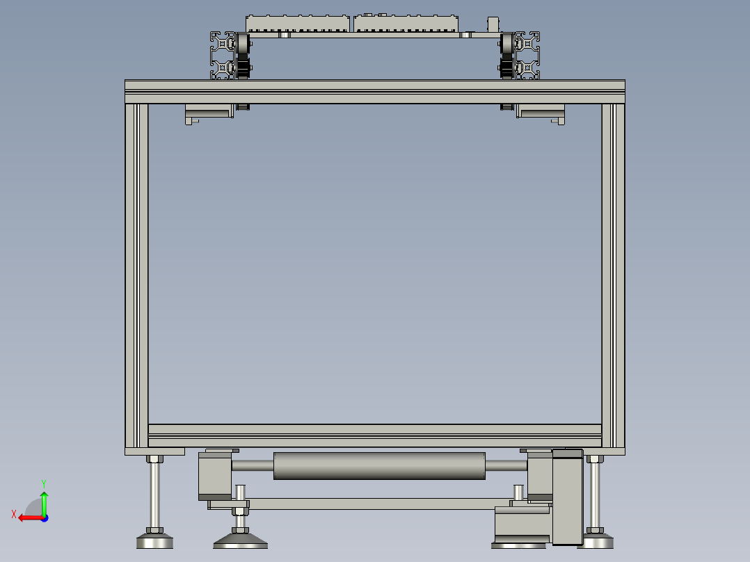 CZXD0328-01压合回流线后视图