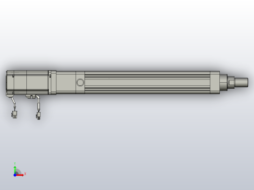 轻载电动缸TPA-ESR63-2010C-L300-M-TC-W-P75-C3前视缩略图