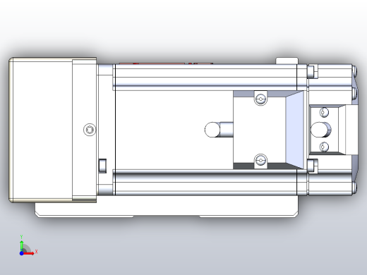 皮带直线轴半封闭可选导轨TPA-HNB-120D-110-L2650-ML-Y-P40-N3前视缩略图